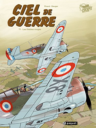 jaquette livre Ciel De Guerre Tome 1 - Les Diables Rouges