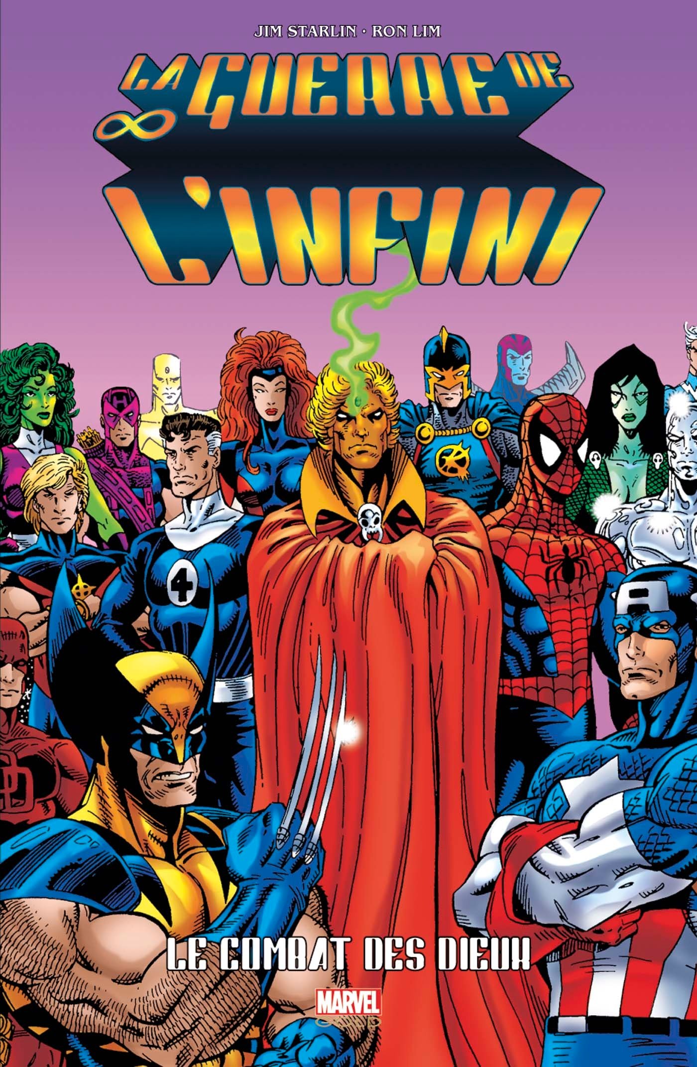 jaquette livre LA GUERRE DE L'INFINI