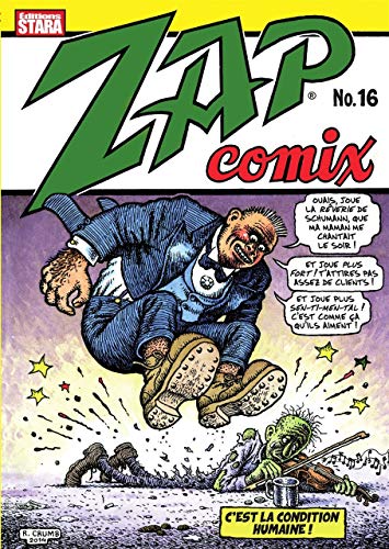 jaquette livre Zap Comix N° 16