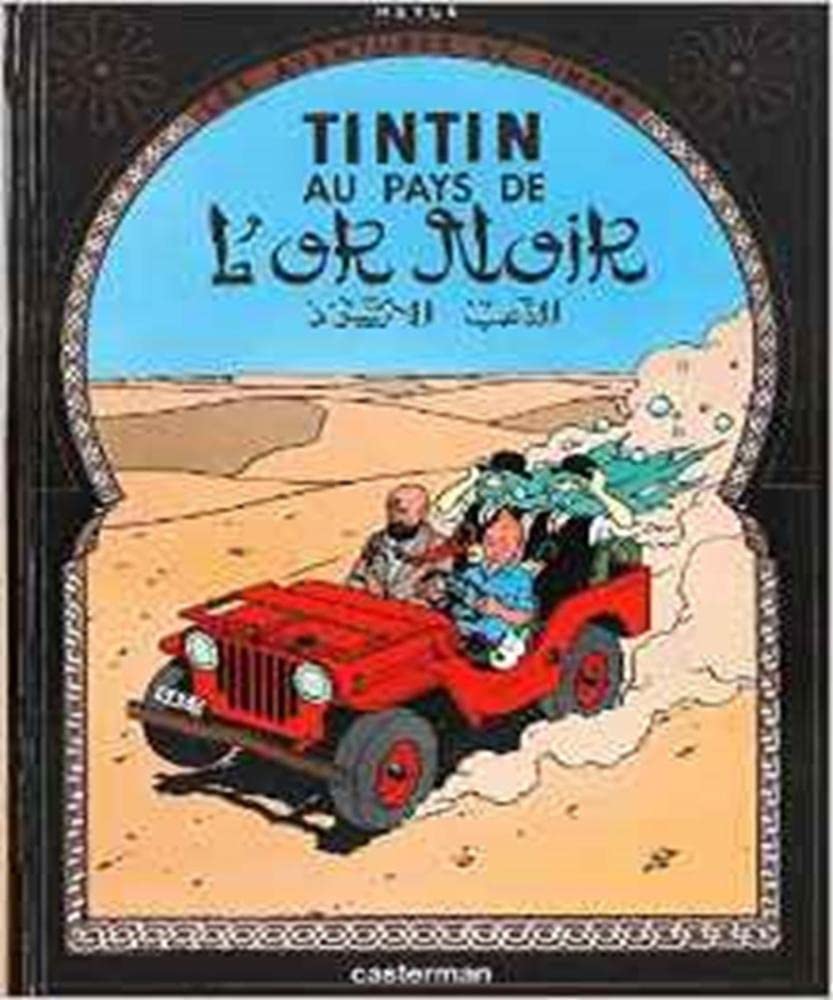 jaquette livre Les Aventures de Tintin, Tome 15 : Tintin au pays de L'or Noir : Mini-album