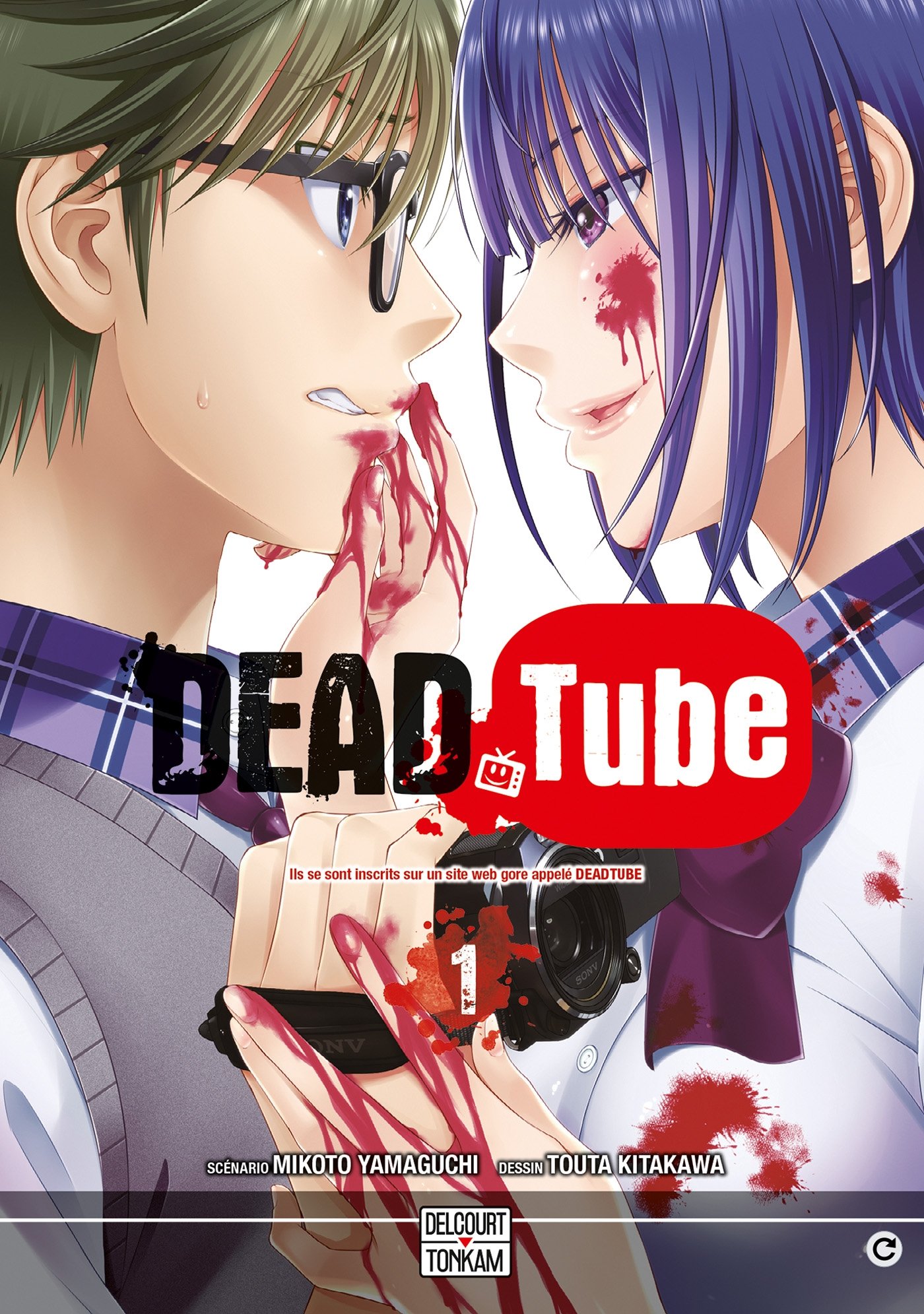 jaquette livre Dead tube T01