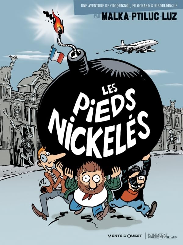 jaquette livre Les Pieds Nickelés Tome 1