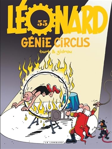 jaquette livre Léonard Tome 55 - Génie Circus