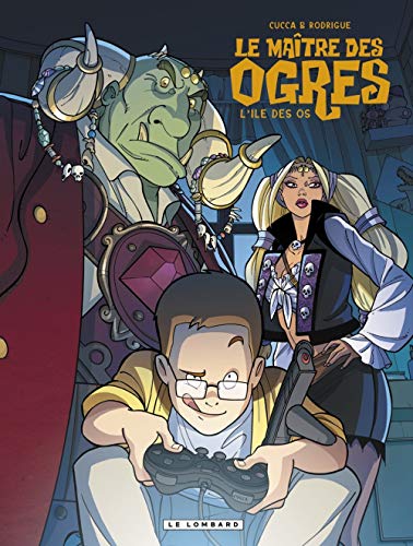 jaquette livre Le Maître Des Ogres Tome 1 - L'île Des Os