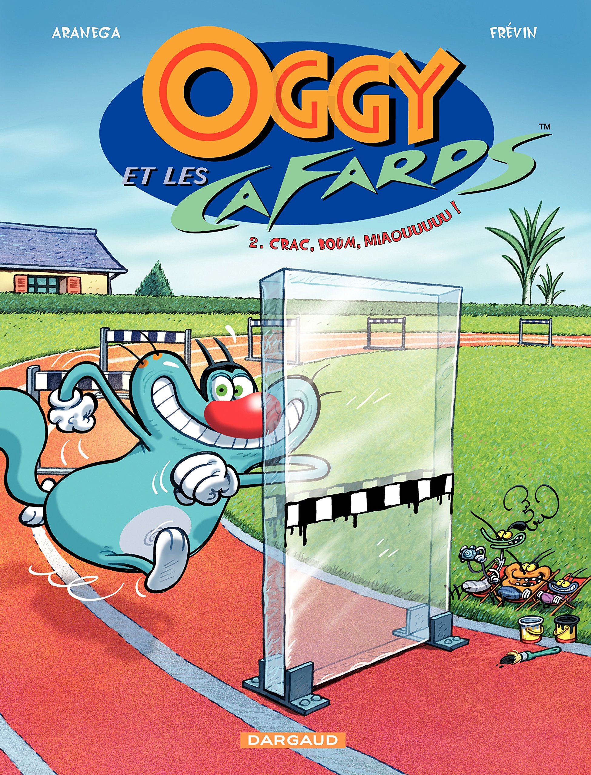 jaquette livre Oggy et les Cafards - tome 2 - Crac, Boum, Miaouuuuu (2)