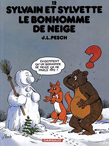 jaquette livre Sylvain Et Sylvette Tome 12 - Le Bonhomme De Neige