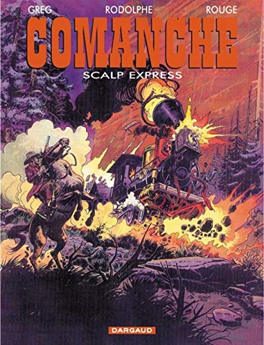 jaquette livre Comanche Tome 15 - Red Dust Express