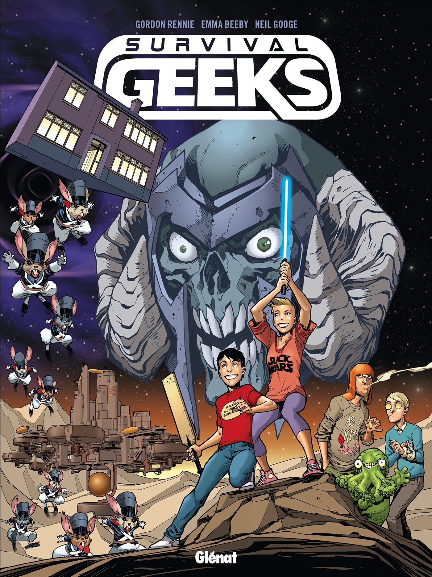 jaquette livre Survival Geeks