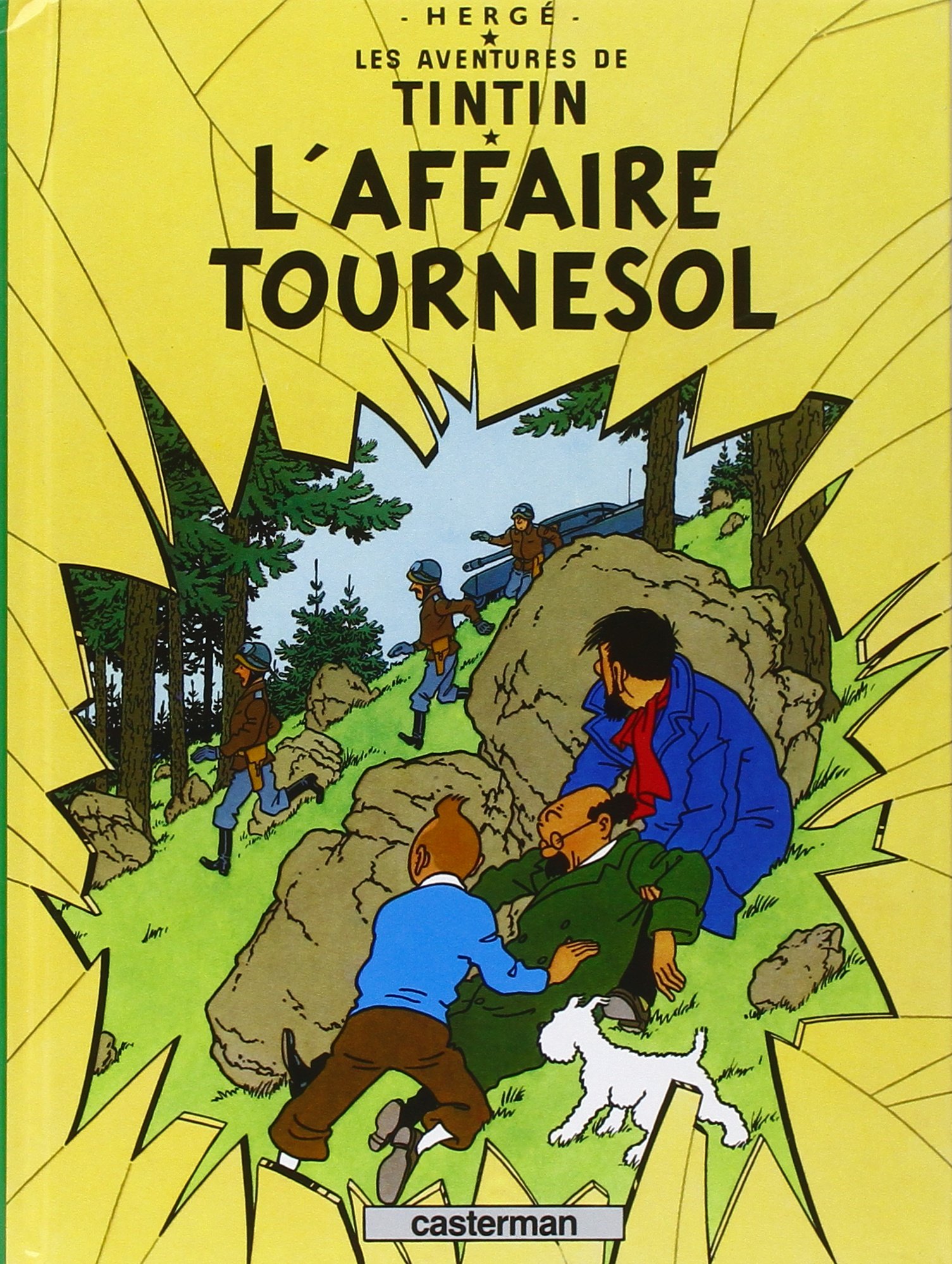 jaquette livre Les Aventures de Tintin, Tome 18 : L'affaire Tournesol : Mini-album