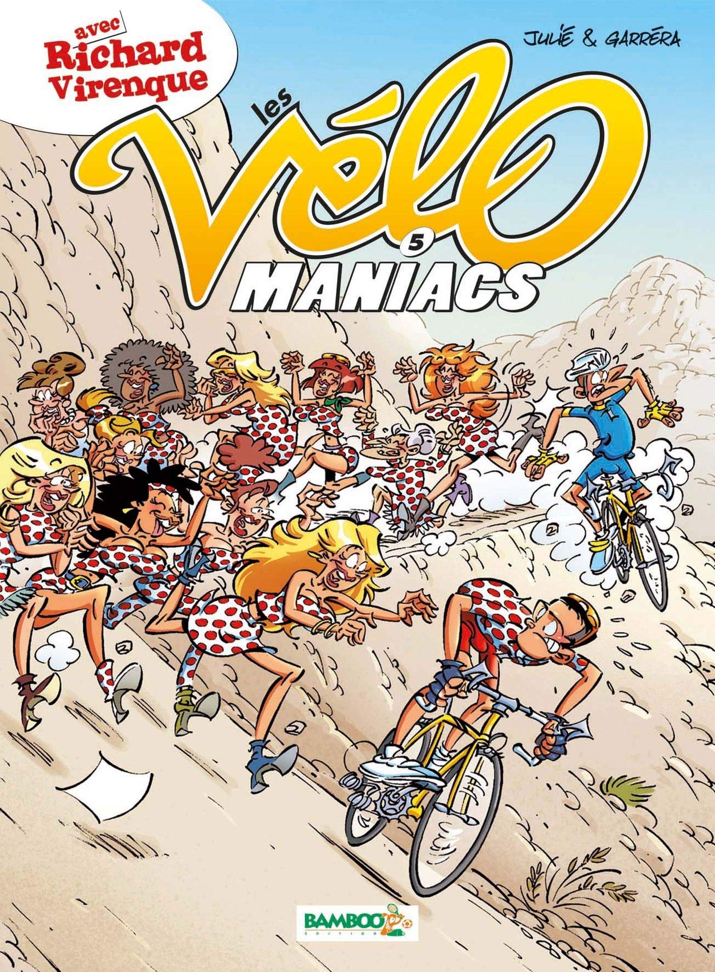 jaquette livre Les Vélomaniacs, Tome 5 :