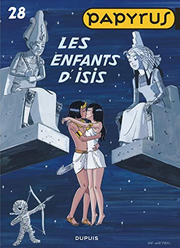 jaquette livre Papyrus Tome 28 - Les Enfants D'isis
