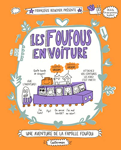 jaquette livre Les Foufous Tome 2 - Les Foufous En Voiture