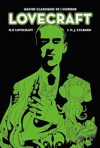 jaquette livre Lovecraft - Quatre Classiques De L'horreur