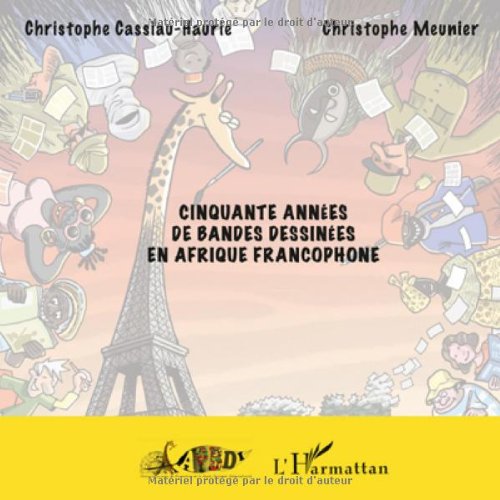 jaquette livre Cinquante Années De Bandes Dessinées En Afrique Francophone