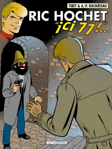jaquette livre Ric Hochet Tome 77 - Ici, 77 !
