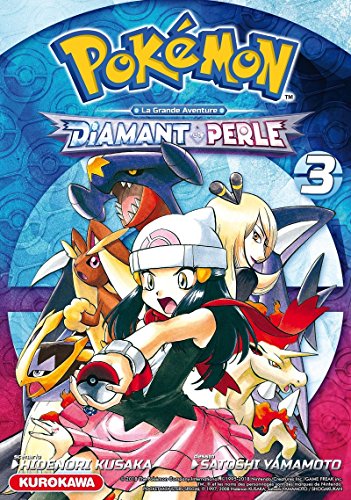 jaquette livre Pokémon - La Grande Aventure - Diamant Perle Platine - Tome 3