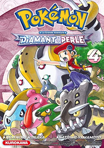 jaquette livre Pokémon - La Grande Aventure - Diamant Perle Platine - Tome 4