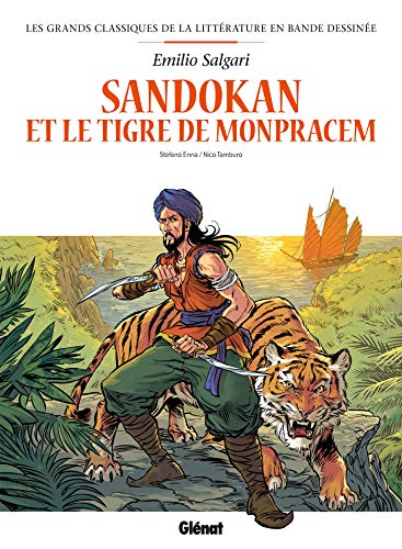 jaquette livre Sandokan Et Le Tigre De Mompracem