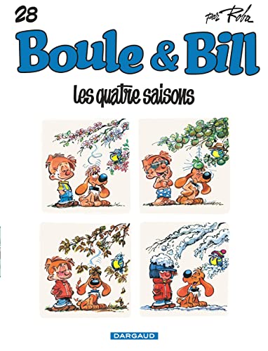 jaquette livre Boule & Bill Tome 28 - Les Quatre Saisons
