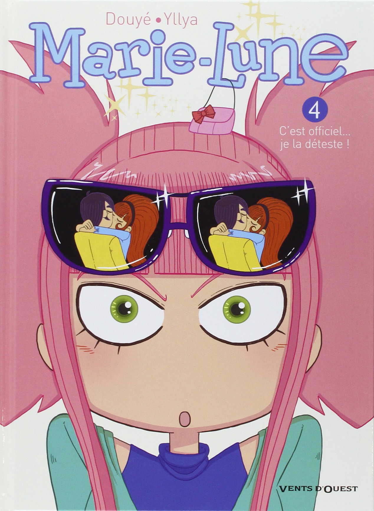 jaquette livre Marie-Lune - Tome 04 : C'est officiel... je la déteste !