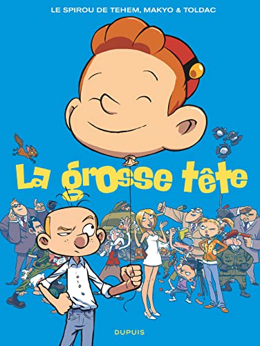 jaquette livre Le Spirou De - Tome 8 - La Grosse Tête
