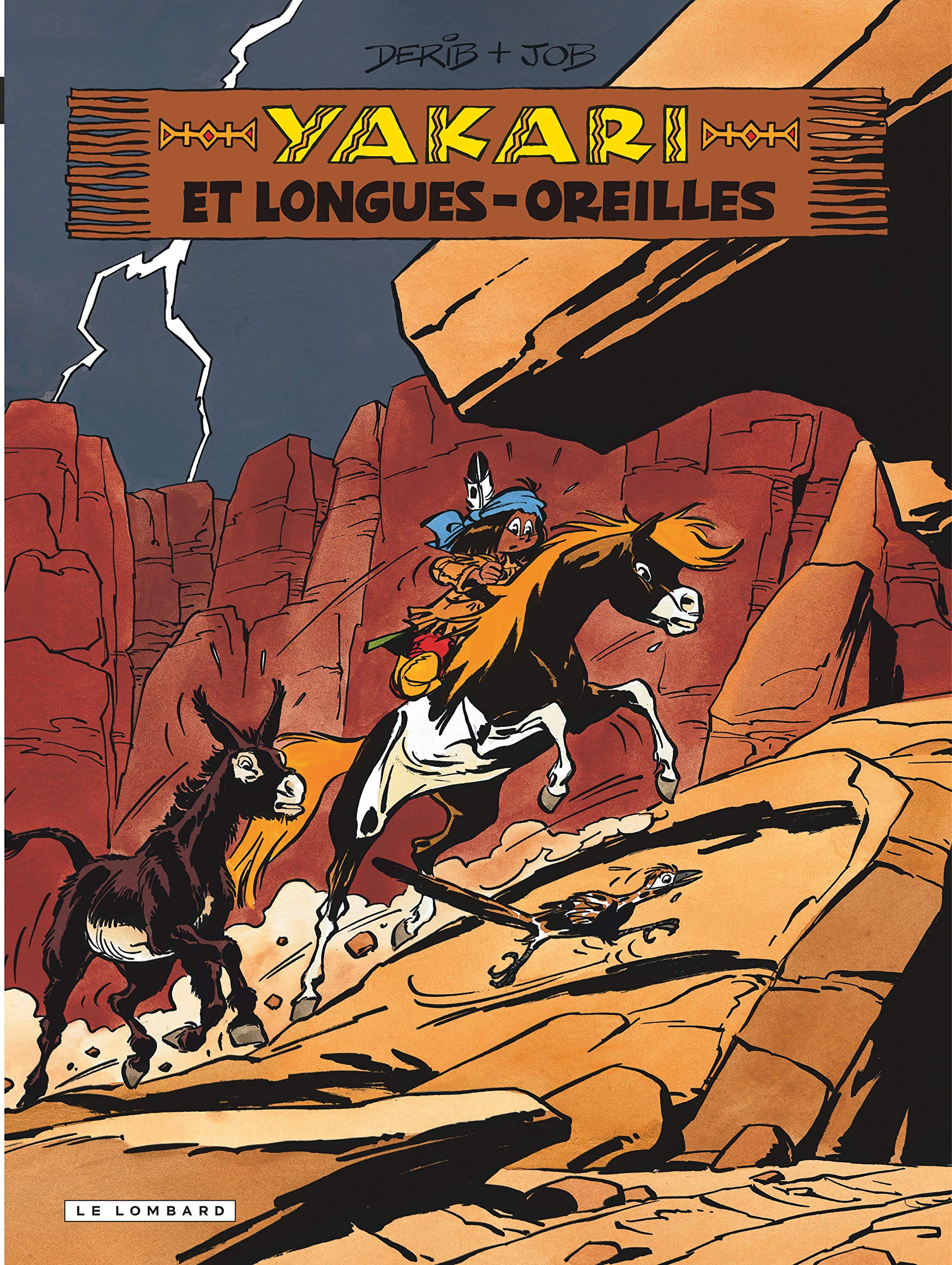 jaquette livre Yakari, Tome 27 : Yakari et Longues-Oreilles