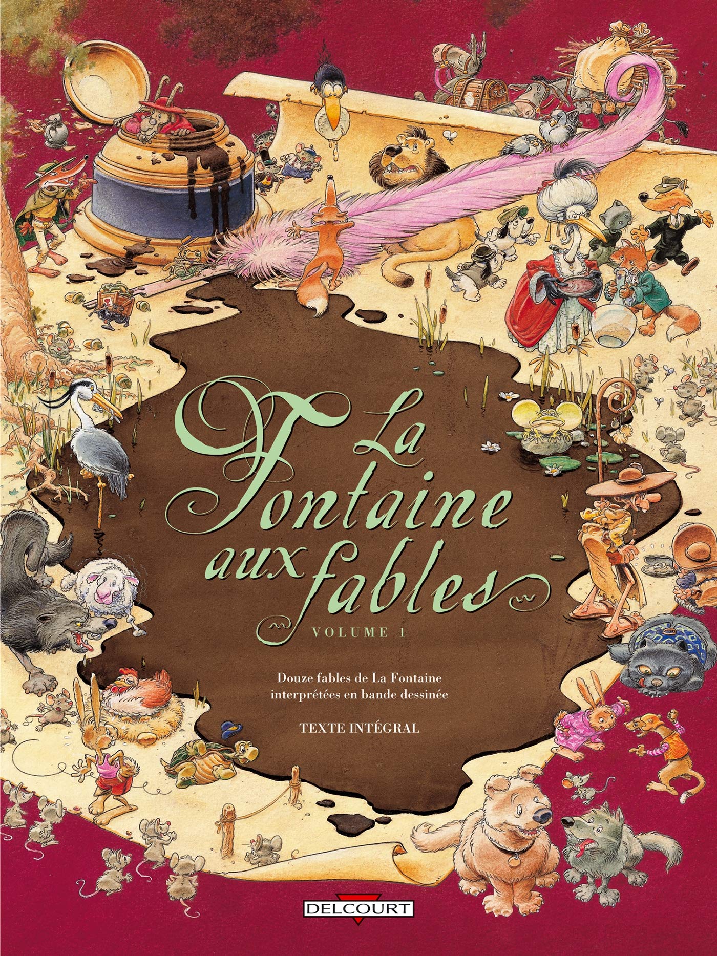 jaquette livre La fontaine aux fables T01 (Nouvelle édition)