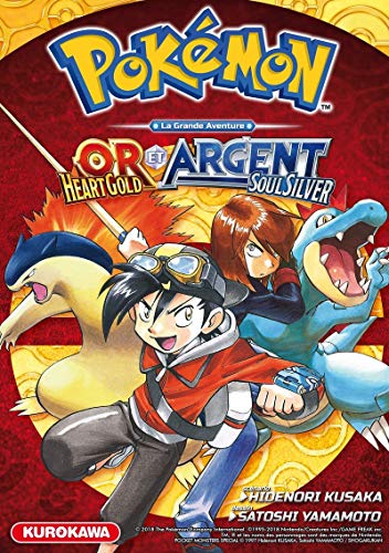 jaquette livre Pokémon - La Grande Aventure ? Heart Gold et Soul Silver