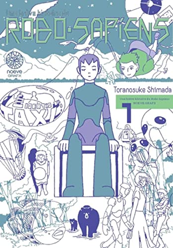 jaquette livre Brève histoire du Robo-Sapiens (une) - Tome 1