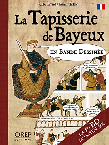 jaquette livre La Tapisserie De Bayeux En Bande Dessinée