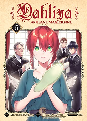 jaquette livre Dahliya - Artisane Magicienne - Tome 5