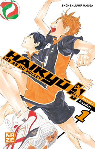 jaquette livre Haikyu !! - Les as du volley ball - Tome 1 : Hinata et Kageyama