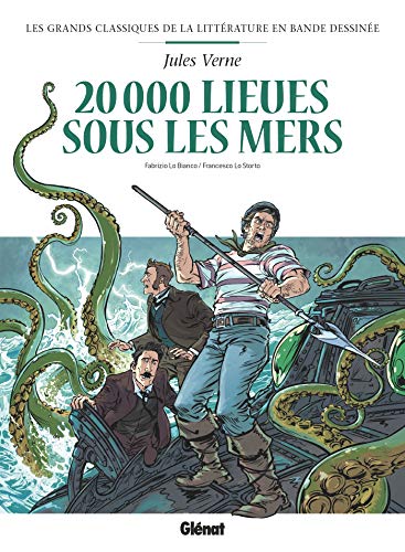 jaquette livre Vingt Mille Lieues Sous Les Mers