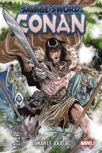 jaquette livre Savage Sword Of Conan Tome 2 - Conan Le Joueur