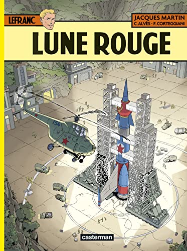 jaquette livre Lefranc Tome 30 - Lune Rouge