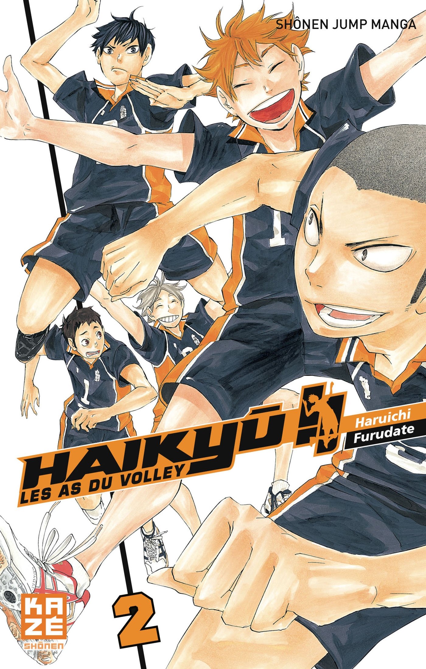 jaquette livre Haikyu !! - Les As du volley T02