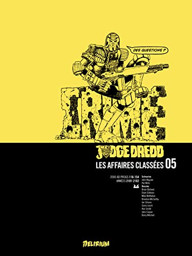 jaquette livre Judge Dredd : Les Affaires Classées Tome 5