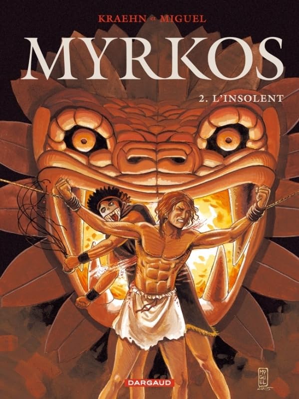 jaquette livre Myrkos Tome 2 - L'insolent