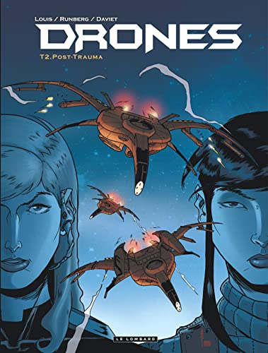 jaquette livre Drones Tome 2 - Post-Trauma