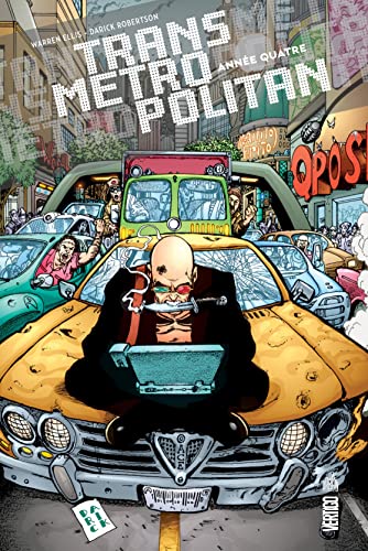jaquette livre Transmetropolitan Tome 4 - Année Quatre