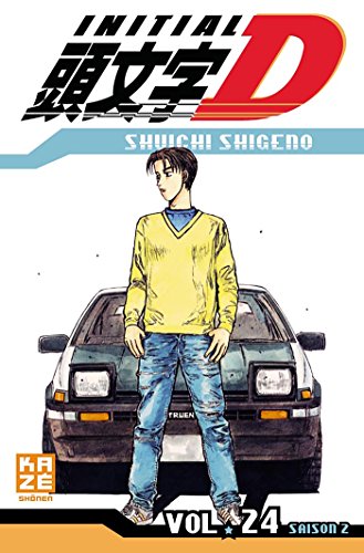 jaquette livre Initial D - Tome 24