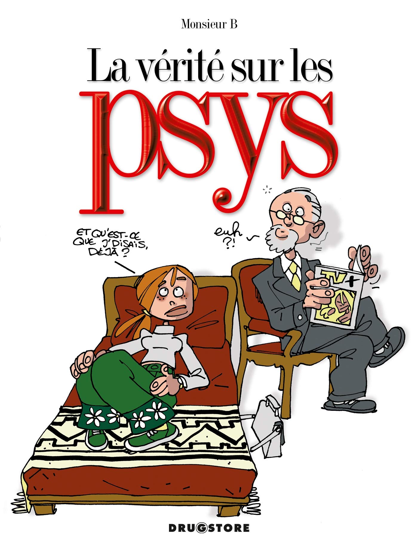jaquette livre La vérité sur les psys