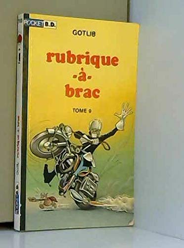 jaquette livre Rubrique-À-Brac Tome 9