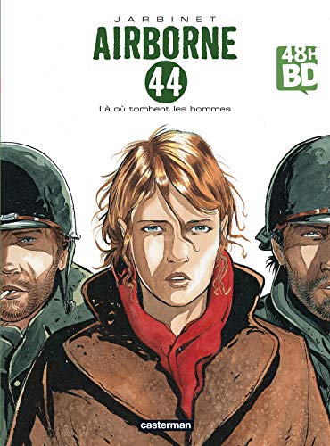 jaquette livre Airborne 44 Tome 1 - Là Où Tombent Les Hommes - 48h Bd 2019