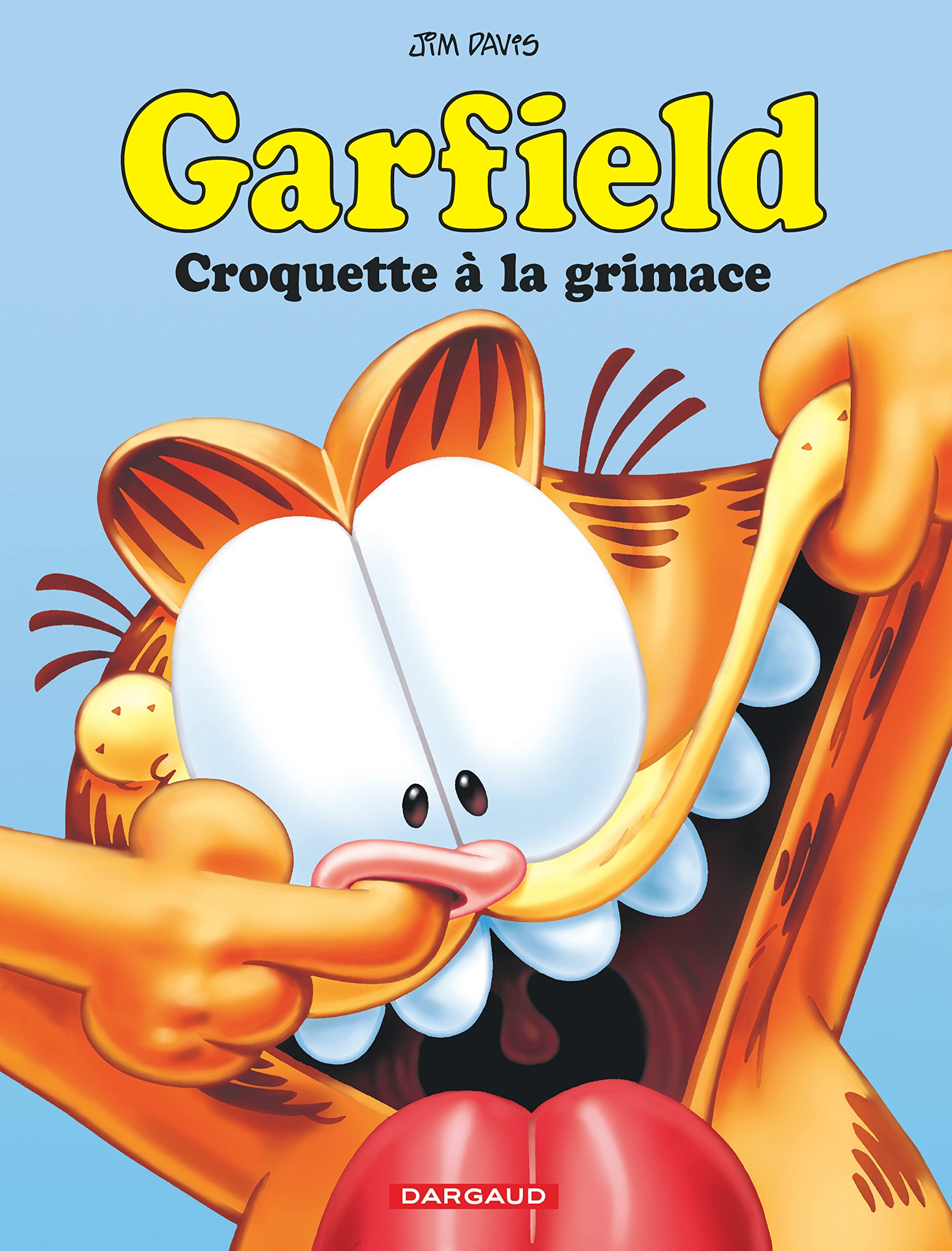 jaquette livre Garfield - tome 55 - Croquette à la grimace