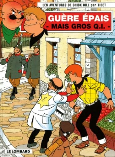 jaquette livre Chick Bill Tome 64 : Guère Épais, Mais Gros Qi