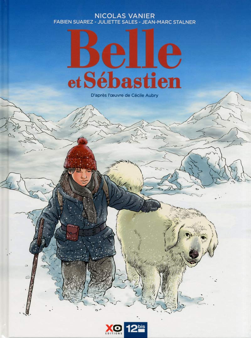 jaquette livre BD - Belle et Sébastien