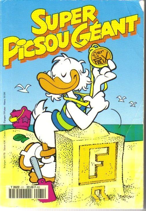 jaquette livre Super Picsou Géant N° 61