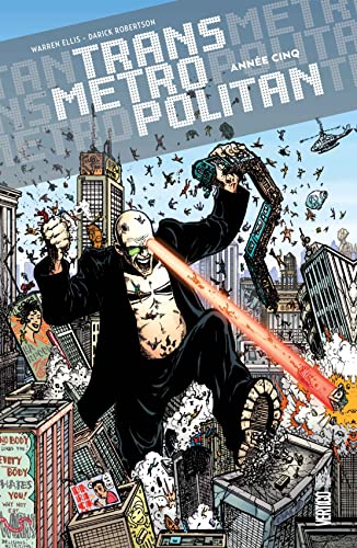 jaquette livre Transmetropolitan Tome 5 - Année Cinq