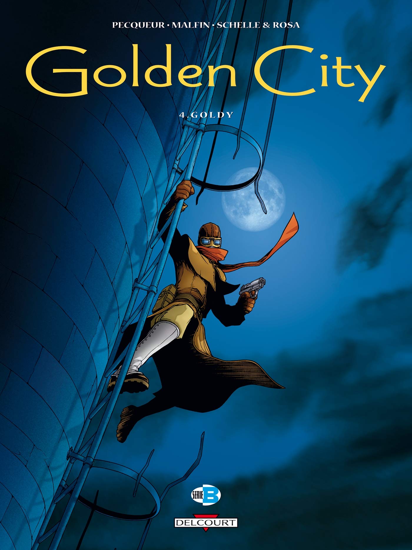 jaquette livre Golden City, tome 4 : Goldy